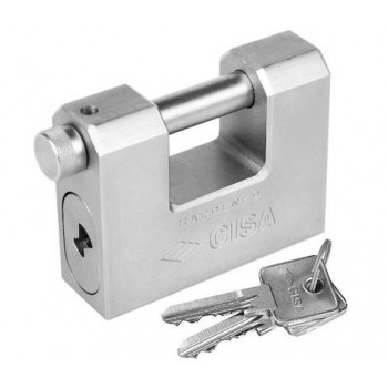 Cisa - Ατσάλινο Λουκέτο Τάκου με Κλειδί 66mm - 28550-66