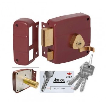 Cisa - 36505 Box Lock Red Left - 50161-50-2-00SF