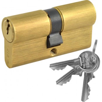 Cisa - Locking Line Αφαλός 70mm για Τοποθέτηση σε Κλειδαριά 35-35mm Χρυσός - 08010-13