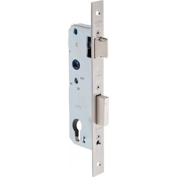 CISA - 24455 RECESSED SILVER LOCKING LOCK WITHOUT CYLINDER 35mm - 44820-35