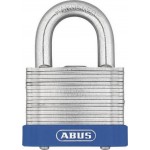 ABUS - Steel galvanized nickel petal padlock with key 40mm 41/40 - 097812