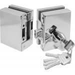 Abus - 9470R Silver door lock with doorknob , double lock and safety cylinder D6 10/30 - 026600