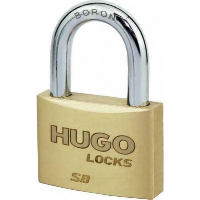 Hugo - SB50 Standard Brass Line Brass Padlock Horseshoe 50mm - 60218 Hugo - SB50 Standard Brass Line Brass Padlock Horseshoe 50mm - 60218