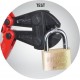 Hugo - SB50 Standard Brass Line Brass Padlock Horseshoe 50mm - 60218 Hugo - SB50 Standard Brass Line Brass Padlock Horseshoe 50mm - 60218