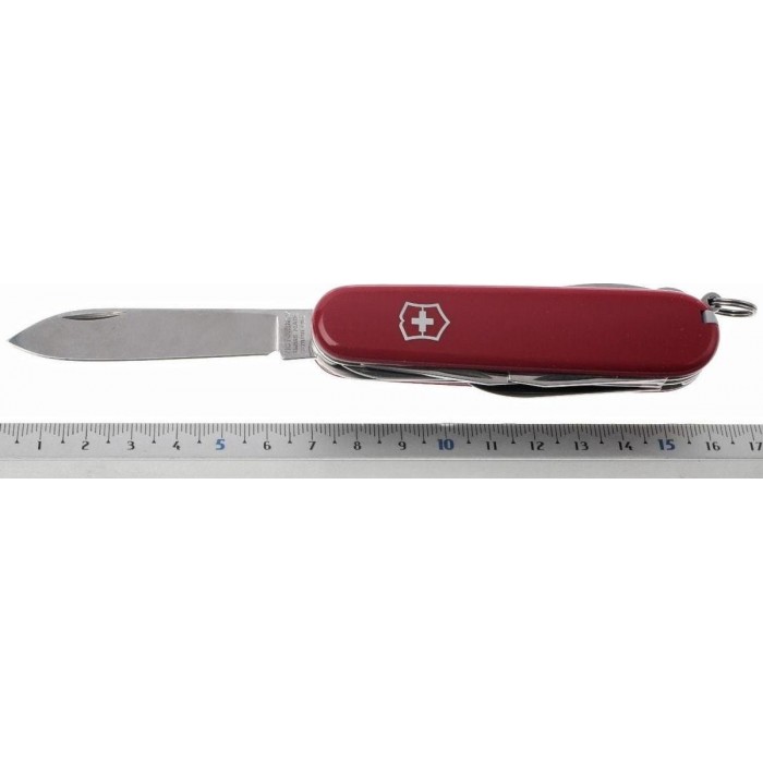 Victorinox Huntsman Swiss Army Knife, 15 Function Red Pocket Knife 