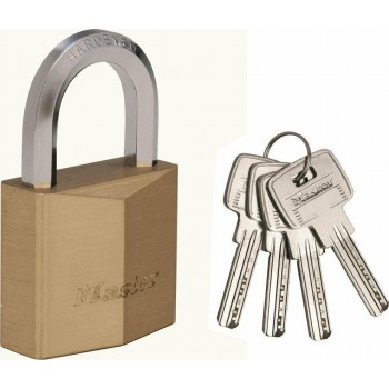 Master Lock - 1145EURD Bronze padlock horseshoe heavy duty with hexagonal neck 40mm - 114500112