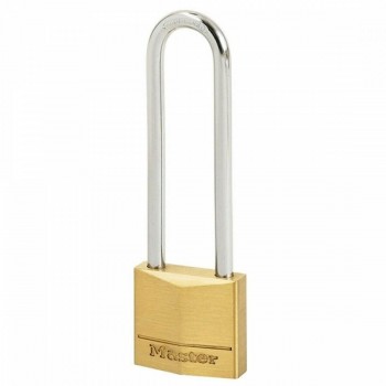 Master Lock - 150EURDLJ Μπρούτζινο Λουκέτο Μακρύλαιμο με Κλειδί 64mm - 150640112