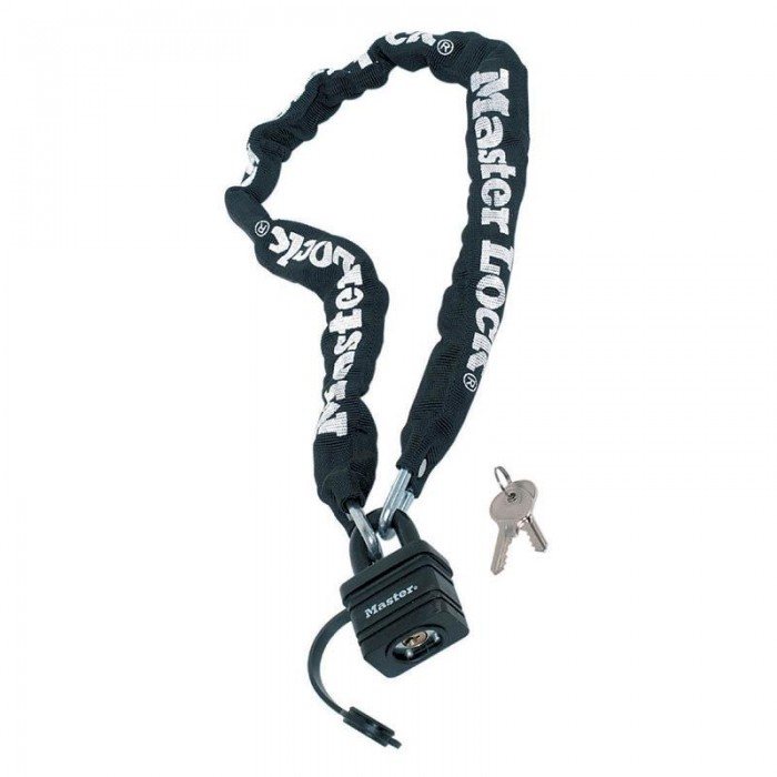 Master Lock - Αντικλεπτική Ατσάλινη Αλυσίδα Μοτοσυκλέτας Μαύρη με Κλειδαριά Φ6 90cm - 839000112 Master Lock - Αντικλεπτική Ατσάλινη Αλυσίδα Μοτοσυκλέτας Μαύρη με Κλειδαριά Φ6 90cm - 839000112