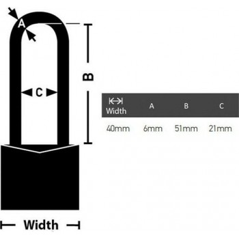 Master Lock - 140EURDLH Μπρούτζινο Λουκέτο Μακρύλαιμο 40mm - 140510112
 Master Lock - 140EURDLH Μπρούτζινο Λουκέτο Μακρύλαιμο 40mm - 140510112