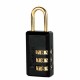 Master Lock - 646EURD Μπρούτζινο Λουκέτο Πέταλο Συνδυασμού 20mm - 646020112 Master Lock - 646EURD Μπρούτζινο Λουκέτο Πέταλο Συνδυασμού 20mm - 646020112