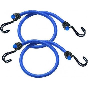 Master Lock - 3017EURDAT Luggage Octopus 2 Tips Blue 120cmX8mm 2PCS - 301700112