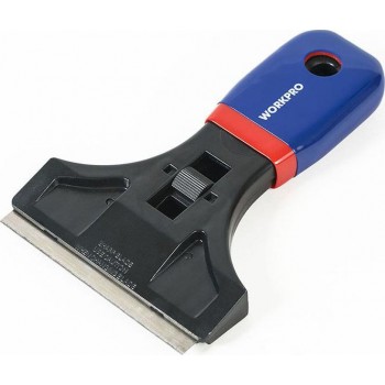 WorkPro - Glass and Tile Scraper with Plastic Handle 90mm - 600006.0012