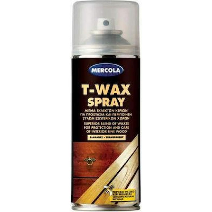 Mercola - T-WAX Spray Colorless Wood Preservation Oil 400ml - 5768
