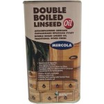 Mercola - Double Boiled Linseed Oil Βερνίκι Επιφάνειας Άχρωμο 1lt - 5770