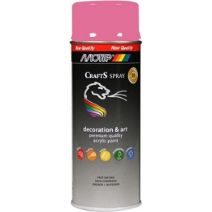 Motip - RAL 4003 Dupli Crafts Spray Βαφής Ακρυλικό με Γυαλιστερό Εφέ Heather Violet 400ml - 696206 Motip - RAL 4003 Dupli Crafts Spray Βαφής Ακρυλικό με Γυαλιστερό Εφέ Heather Violet 400ml - 696206