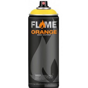 Flame Orange - FO-102 Zinc Yellow Color Spray in Matte Finish Yellow 400ml - 0410102