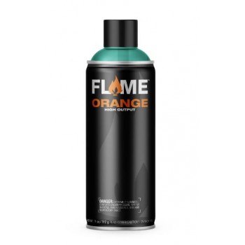 Flame Orange - FO-604 Lagoon Blue Spray Color in Matte Finish Light Blue 400ml - 612645