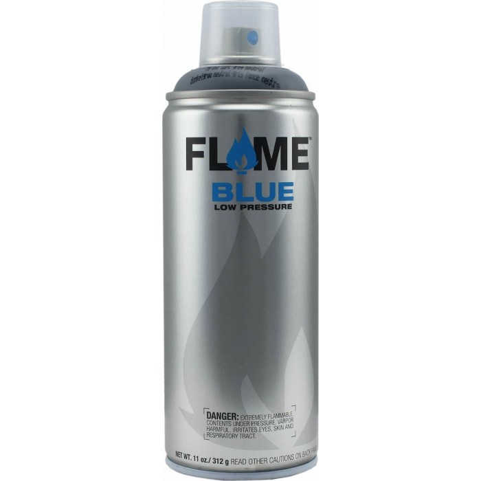 Flame Blue - FB-840 Dark Grey Neutral Color Spray in Matte Finish Dark Gray 400ml - 612904