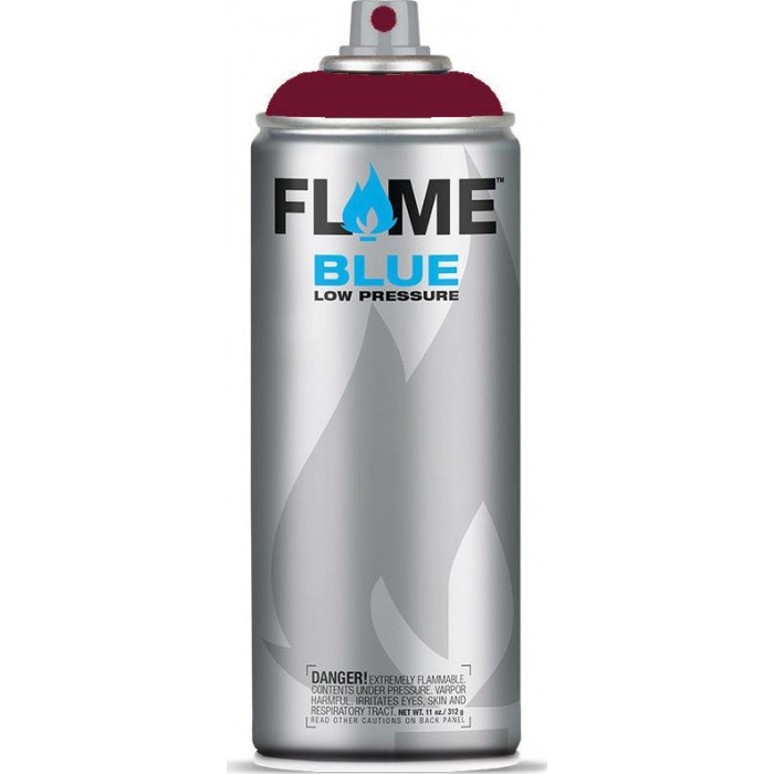 Flame Blue - FB-320 Burgundy Spray Color in Matte Tile Finish 400ml - 612478