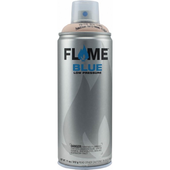 Flame Blue - FB-716 Skin Light Spray Color in Matte Beige Finish 400ml - 612782