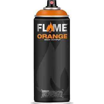 Flame Orange - FO-200 Peach Spray Color in Matte Salmon Finish 400ml - 0410200