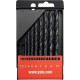 Yato - HSS Drill Set with Cylindrical Stem for Metal and Wood 2-8mm 10PCS - YT-4461 Yato - HSS Drill Set with Cylindrical Stem for Metal and Wood 2-8mm 10PCS - YT-4461