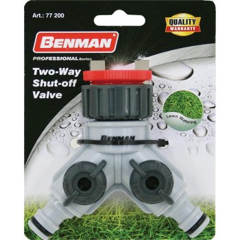 Benman - Dual Output Watering Dispenser with Switch 19mm - 77200 Benman - Dual Output Watering Dispenser with Switch 19mm - 77200