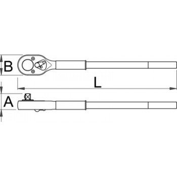 UNIOR - Inverted Ratchet Automatic 3/4 UNIOR - Inverted Ratchet Automatic 3/4