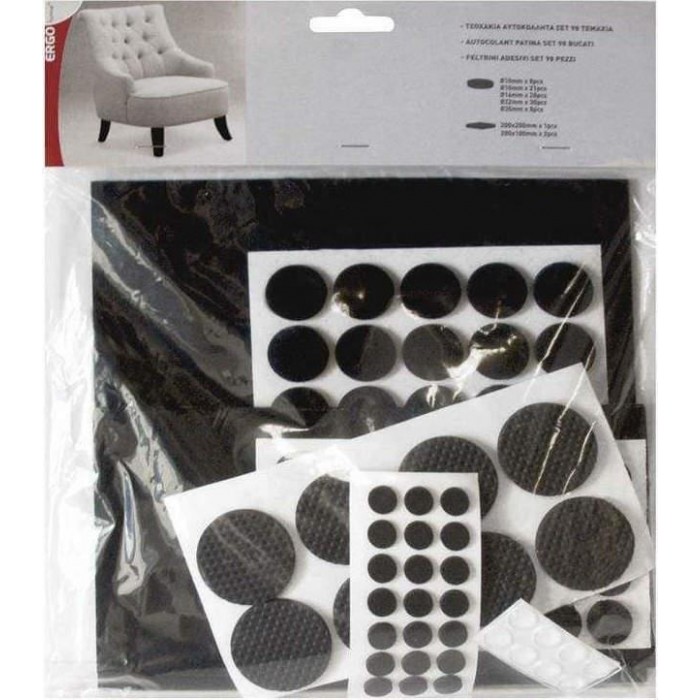 ERGO - SET OF STICKERS WITH STICKERS OF VARIOUS SIZES 72pcs - 570600.0012 ERGO - SET OF STICKERS WITH STICKERS OF VARIOUS SIZES 72pcs - 570600.0012