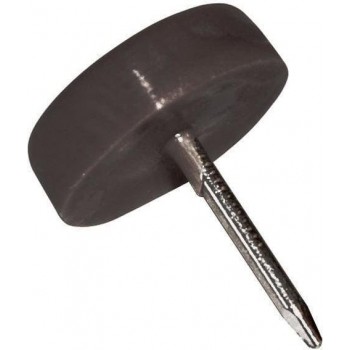 ERGO - Round Caps with Brown Nail 25mm 4PCS - 570602.0002 ERGO - Round Caps with Brown Nail 25mm 4PCS - 570602.0002