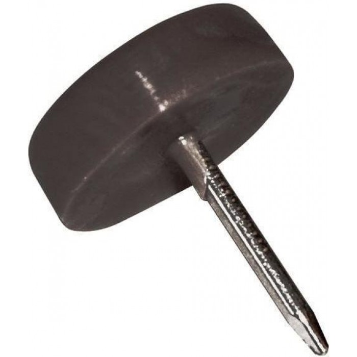 ERGO - Round Caps with Nail Brown 19mm 4PCS - 570602.0000 ERGO - Round Caps with Nail Brown 19mm 4PCS - 570602.0000