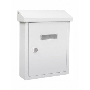 ERGO - Easy Outdoor Mailbox Metallic White 19x8x25cm - 570700.0017