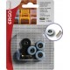 ERGO - Round Plugs with Screw and Diameter 19mm 8PCS - 570607.0000 ERGO - Round Plugs with Screw and Diameter 19mm 8PCS - 570607.0000
