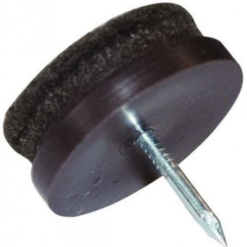 ERGO - Τσοχάκια Στρογγυλά Καρφωτά Καφέ 22mm 4ΤΜΧ - 570601.0001  ERGO - Τσοχάκια Στρογγυλά Καρφωτά Καφέ 22mm 4ΤΜΧ - 570601.0001