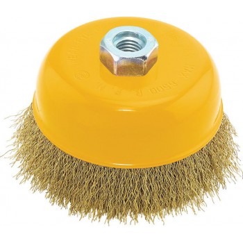 F.F. Group - Wire Brush Bell for Corner Wheel 150mm with Pass M14 - 13542 F.F. Group - Wire Brush Bell for Corner Wheel 150mm with Pass M14 - 13542