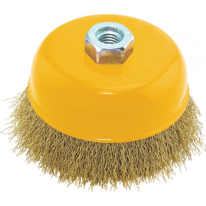 F.F. Group - Wire Brush Bell for Corner Wheel 150mm with Pass M14 - 13542 F.F. Group - Wire Brush Bell for Corner Wheel 150mm with Pass M14 - 13542
