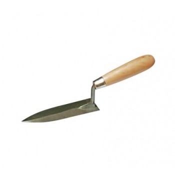 Electricians Trowel with Metal Blade 14cm and Wooden Handle - 12524