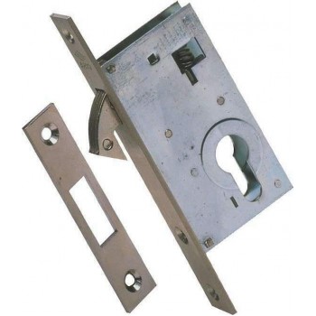CISA - SILVER HOOK SLIDING DOOR LOCKS 40mm - 45110-40