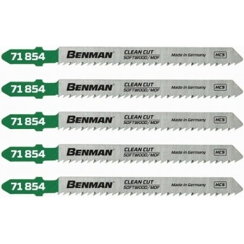 Benman - T101B Saw blades for MDF 100mm 5PCS - 71854 Benman - T101B Saw blades for MDF 100mm 5PCS - 71854