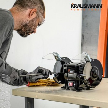 KRAUSMANN - TWIN WHEEL 150mm 300W - 8860 KRAUSMANN - TWIN WHEEL 150mm 300W - 8860