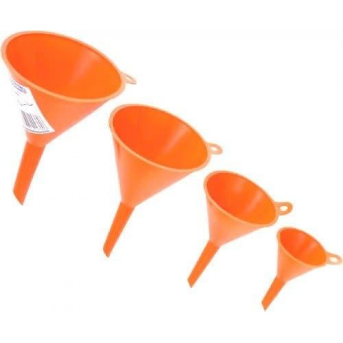 Pressol - SET Plastic Funnels 50-75-100-120mm 4PCS - 02360 Pressol - SET Plastic Funnels 50-75-100-120mm 4PCS - 02360