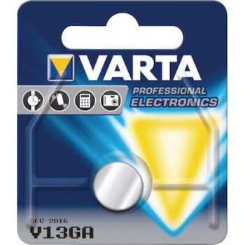 Varta - V13GA Professional Electronics Αλκαλική Μπαταρία Ρολογιών LR44 1,5V 1ΤΜΧ - 35185