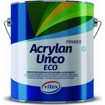 VITEX - Acrylan Unco Eco / Ακρυλικό Σιλικονούχο Αστάρι Νερού Ημιδιαφανές 15lt - 14003