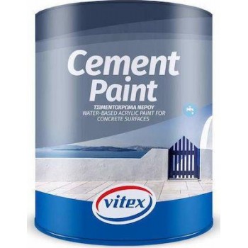 VITEX - Cement Paint / Acrylic Cement Water Paint No 965 STEEL 750ml - 12023
