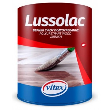 VITEX - Lussolac / Γυαλιστερό Βερνίκι Ξύλου Διαλύτου Άχρωμο 180ml - 01157