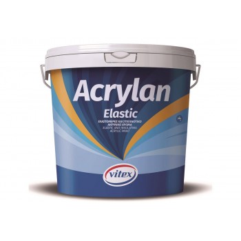 VITEX - Acrylan Elastic / Elastomeric Sealant White Paint 10lt - 50014