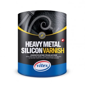 Vitex - Heavy Metal Silicon Varnish / Σατινέ Σιλικονούχο Βερνίκι Υψηλών Αντοχών 750ml - 17493