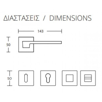 CONVEX - 1535 ROR ΖΕΥΓΟΣ ΧΕΙΡΟΛΑΒΩΝ ΠΟΡΤΑΣ ΜΕ ΡΟΖΕΤΑ ΚΑΙ ΕΠΙΣΤΟΜΙΑ ΚΛΕΙΔΙΟΥ ΜΑΤ ΜΑΥΡΟ - 1535-S19S19 CONVEX - 1535 ROR ΖΕΥΓΟΣ ΧΕΙΡΟΛΑΒΩΝ ΠΟΡΤΑΣ ΜΕ ΡΟΖΕΤΑ ΚΑΙ ΕΠΙΣΤΟΜΙΑ ΚΛΕΙΔΙΟΥ ΜΑΤ ΜΑΥΡΟ - 1535-S19S19