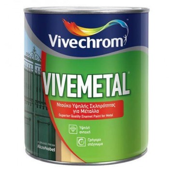 VIVECHROM - Vivemetal / High Hardness Satin Doukochrome for Metals BLACK 750ml - 03567