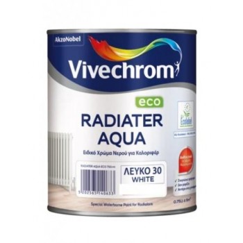 Vivechrom - Radiater Aqua Eco / White Glossy Water Varnish for Heated Metal Surfaces 750ml - 82374